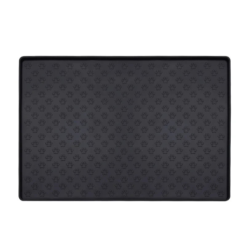 Silicone material dog drinking water and eating mat cat mat pet mat waterproof wear-resistant durable easy to clean pet supplies